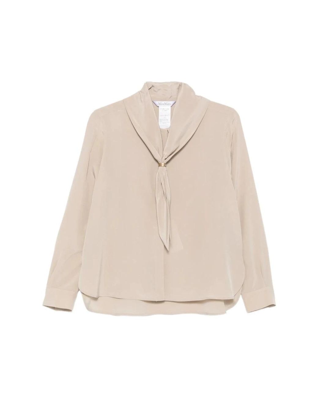 Blouses Max Mara de color Natural