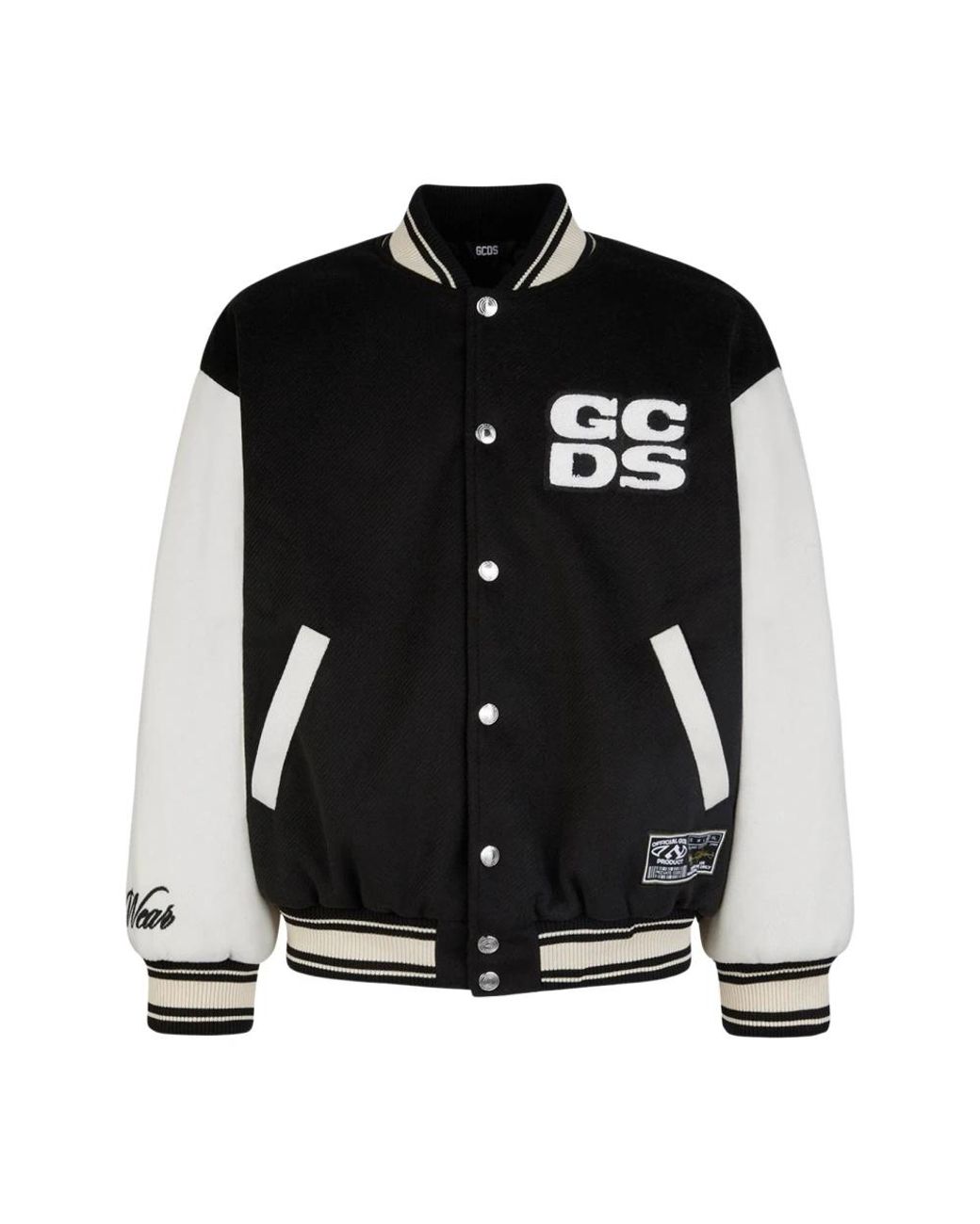 Gcds Wirdo Varsity Bomberjack in het Black