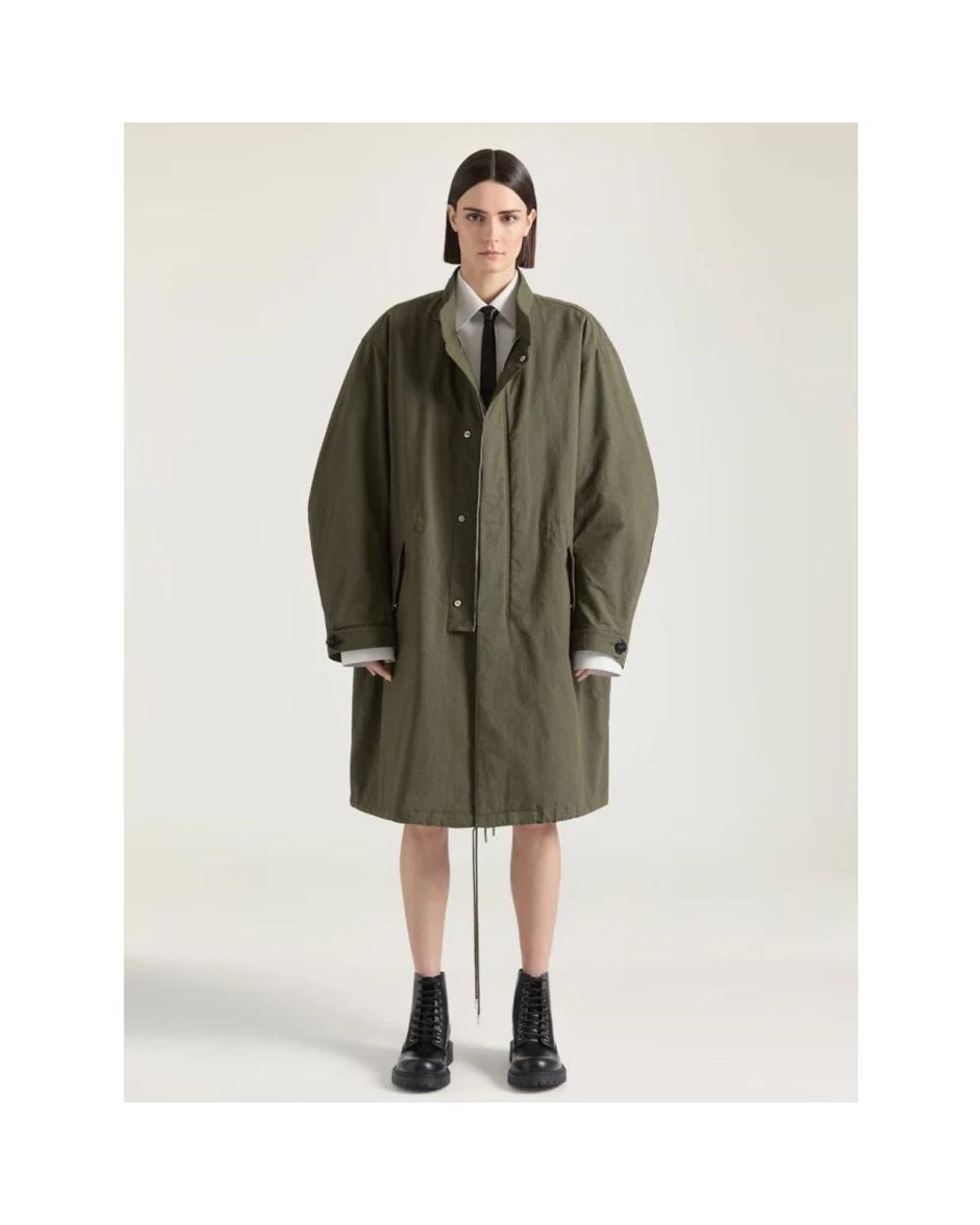Givenchy Green Parkas