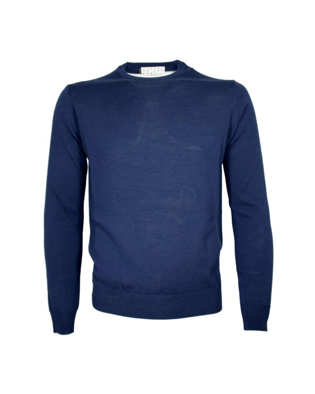Cashmere Company Blue Round-Neck Knitwear for men