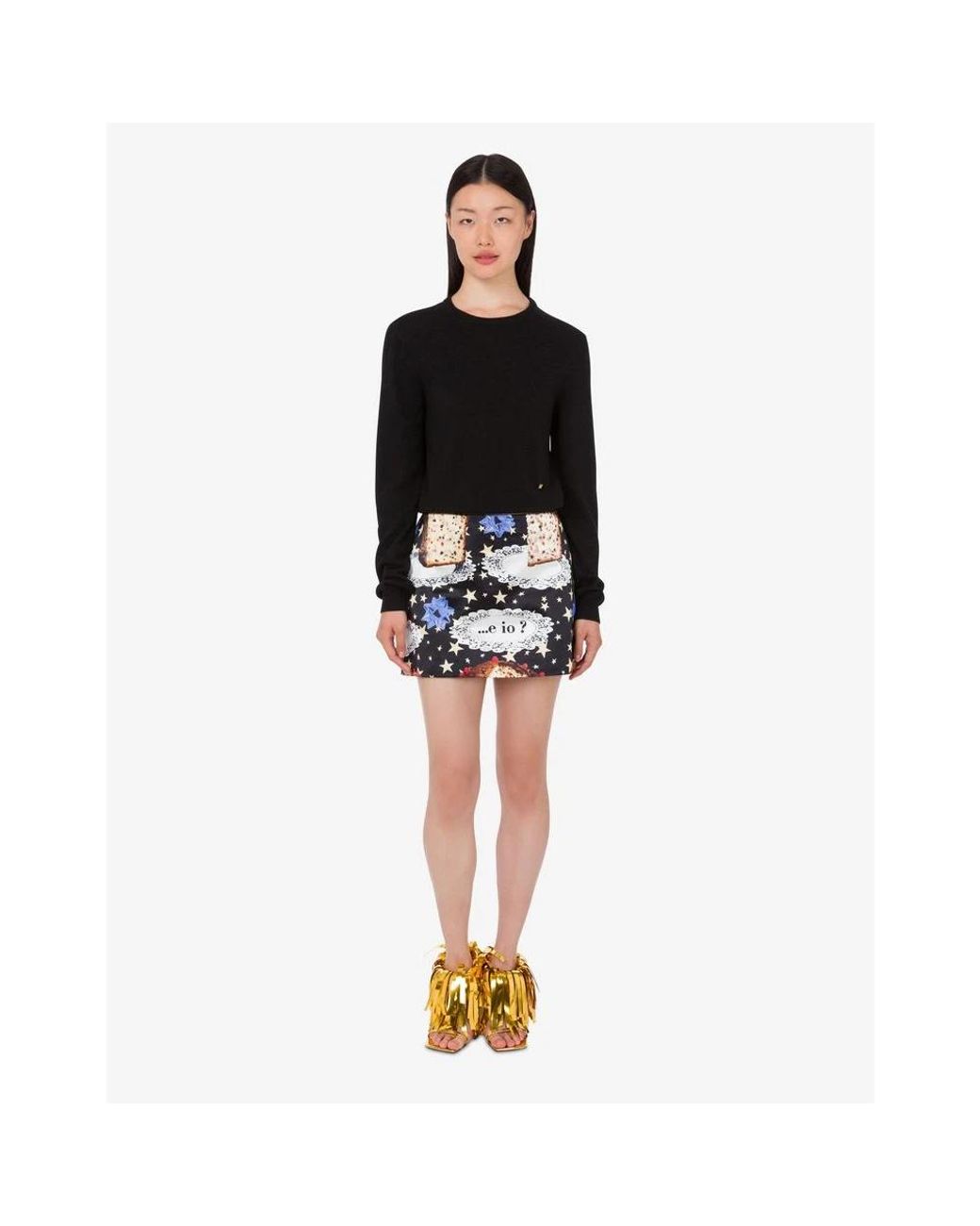 Moschino Blue Short Skirts
