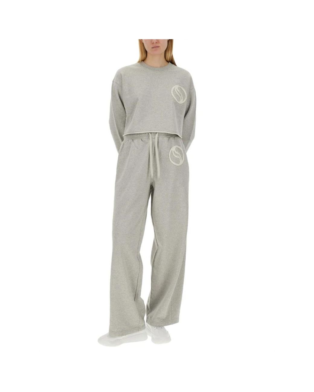 Stella McCartney Gray Wide Trousers