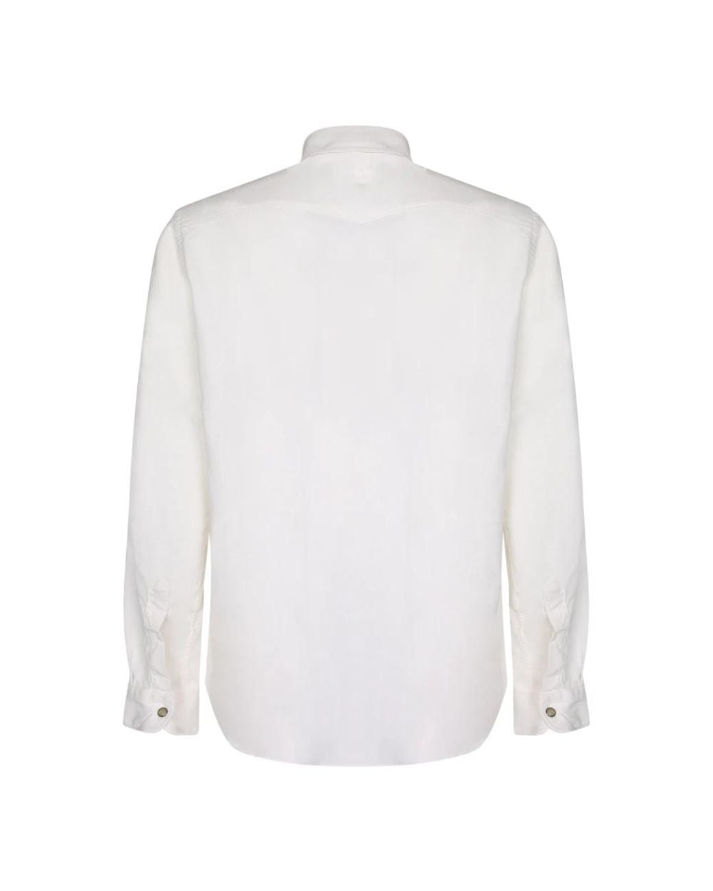 Canali White Casual Shirts for men