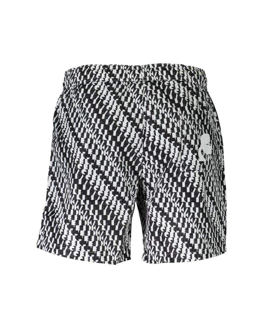 Karl Lagerfeld Black Beachwear for men