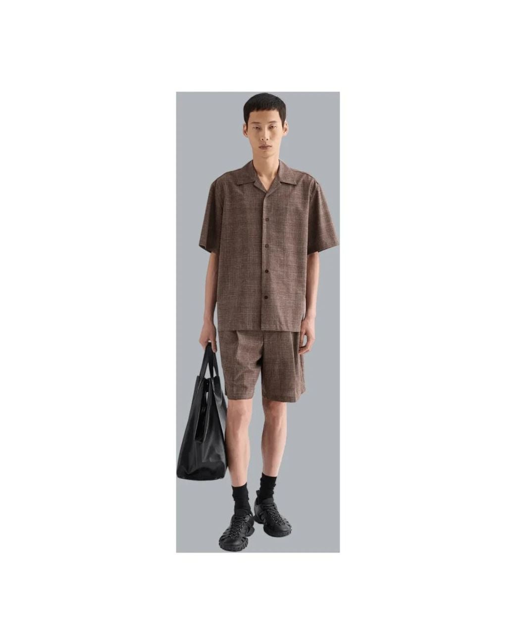 Jil Sander Brown Casual Shorts for men