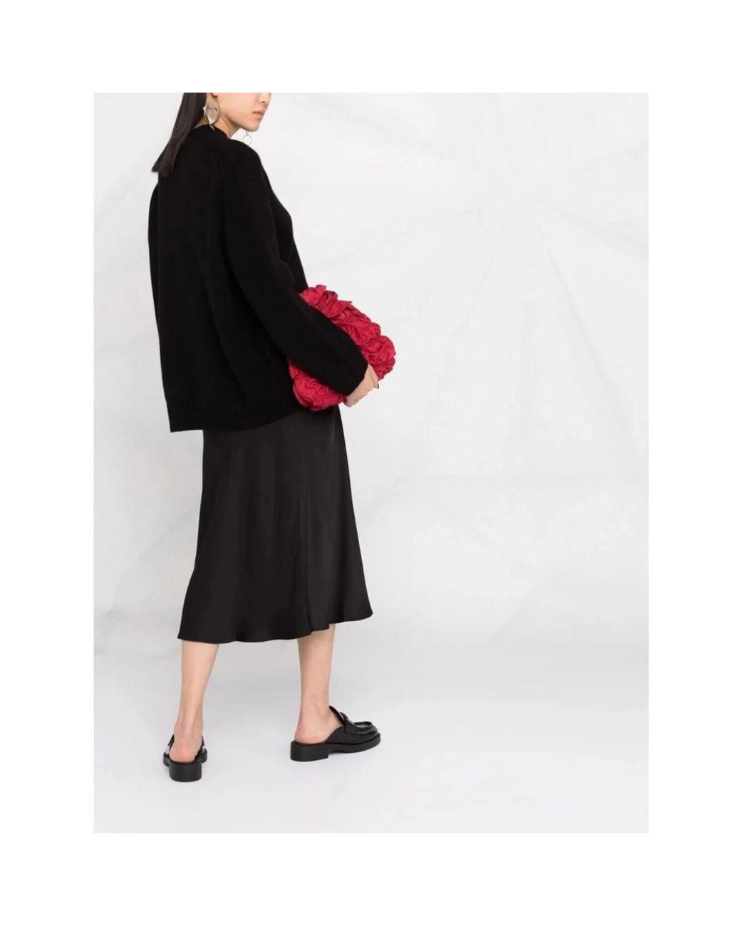 Anine Bing Black Midi Skirts