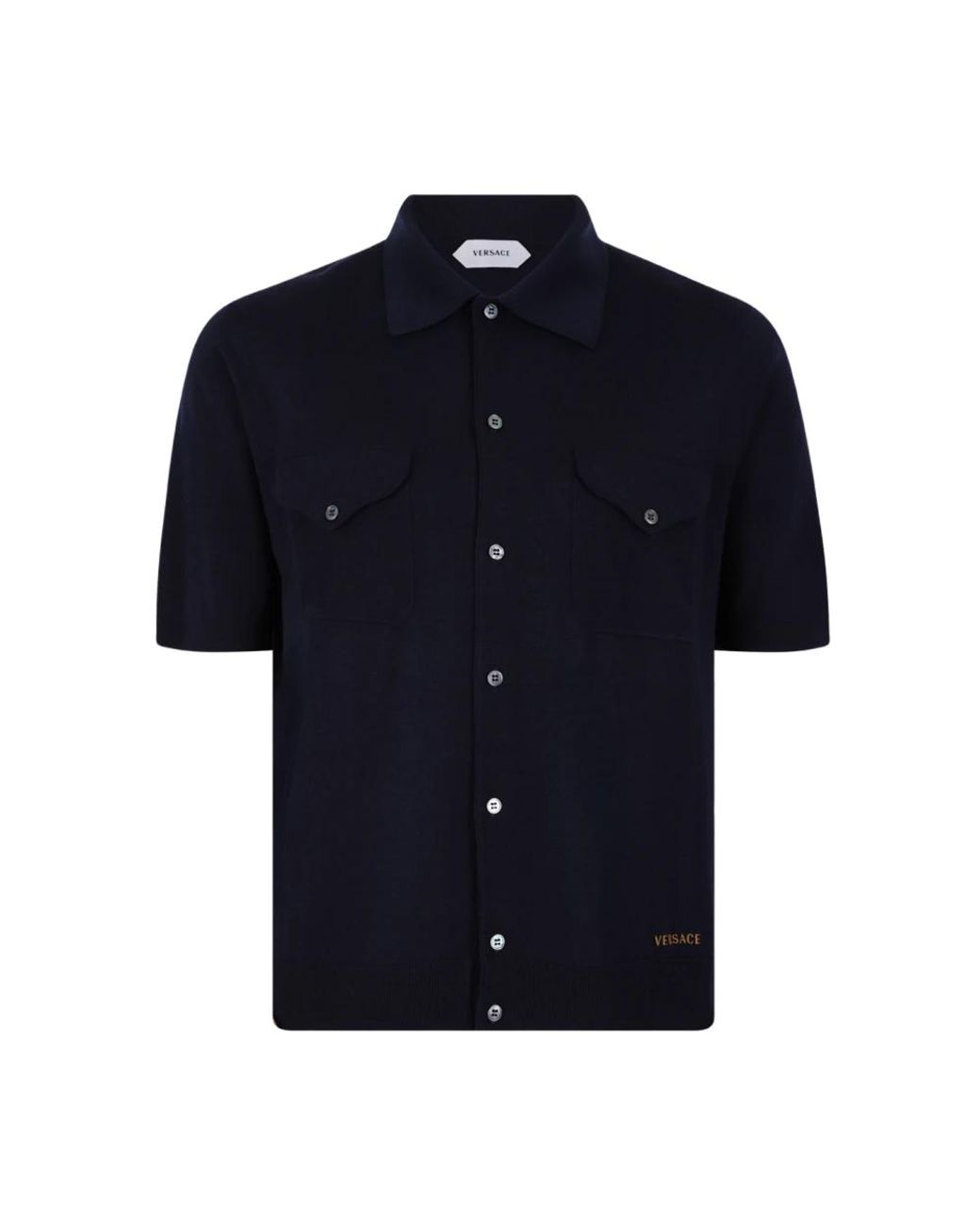 Cardigans Versace pour homme en coloris Blue
