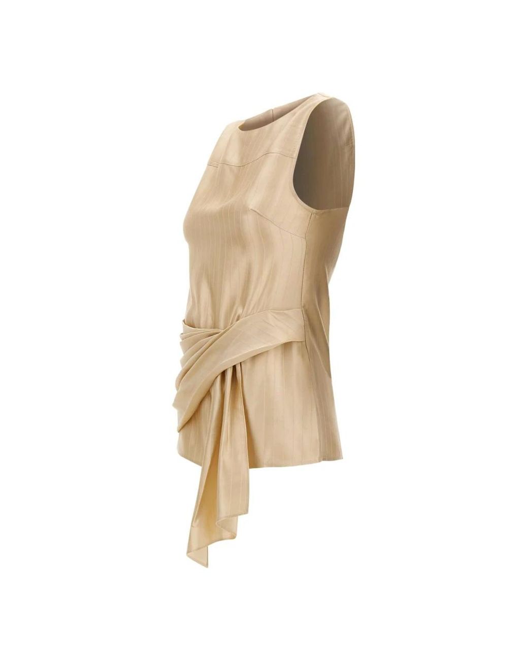 Loulou de Saison Natural Sleeveless Tops