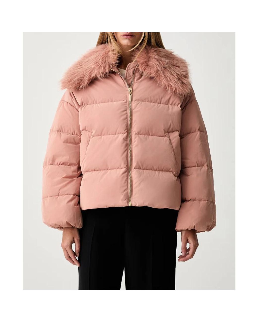 Twinset Pink Winter Jackets