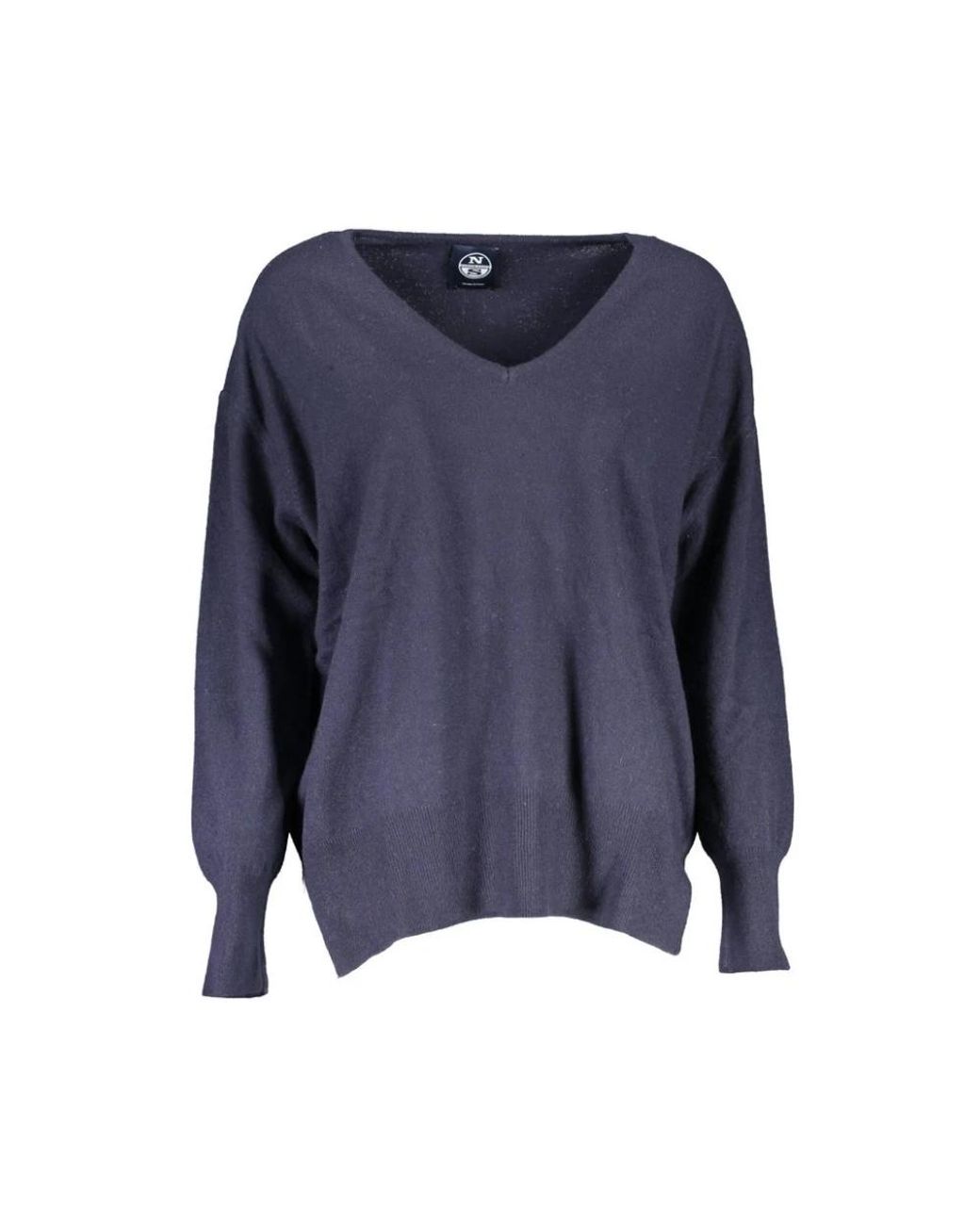 North Sails Blue V-Neck Knitwear