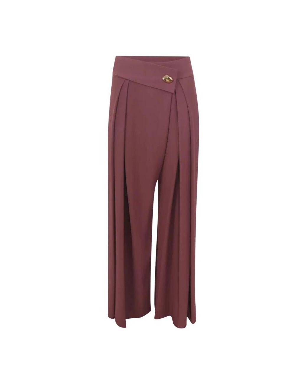 Rinascimento Purple Wide Trousers