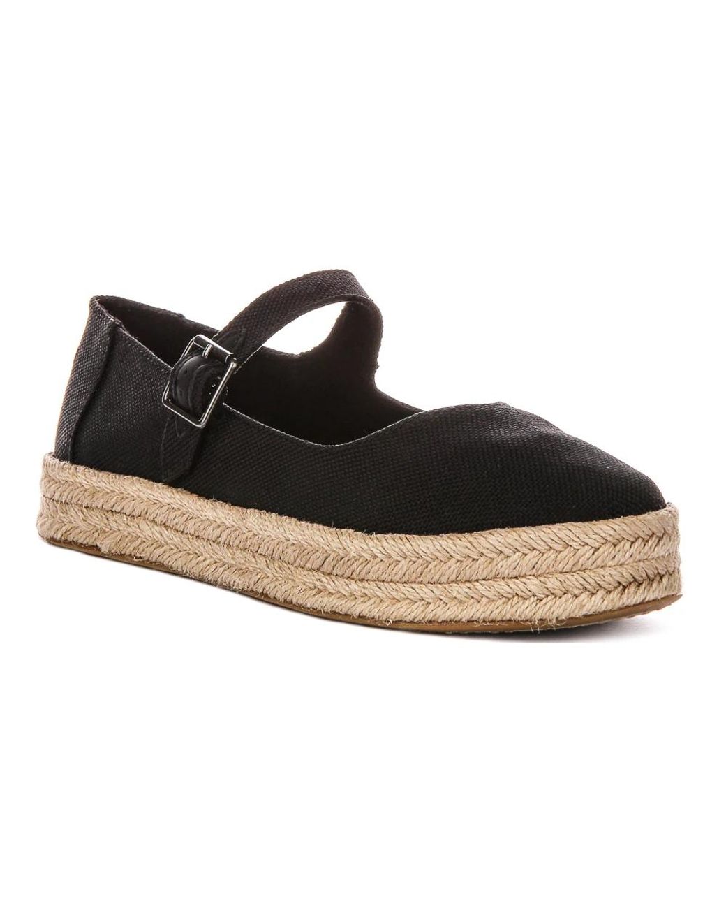 TOMS Black Espadrilles