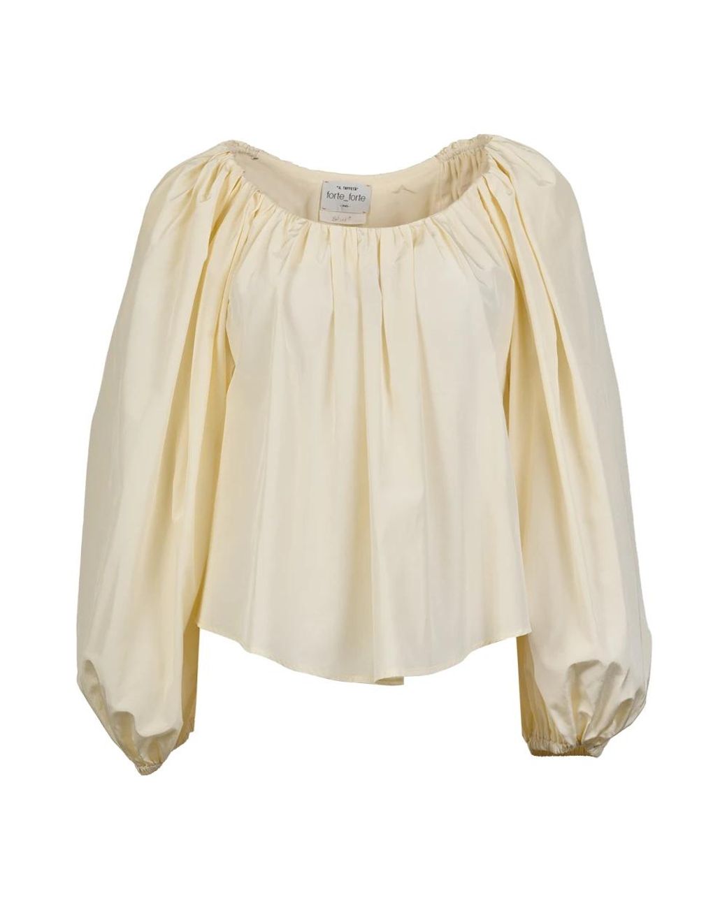 Forte_forte Overhemden ,Blouses in het Natural