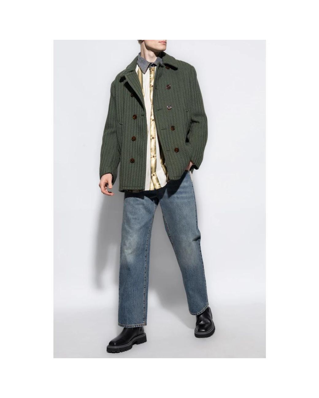 Straight Jeans Etro de hombre de color Blue
