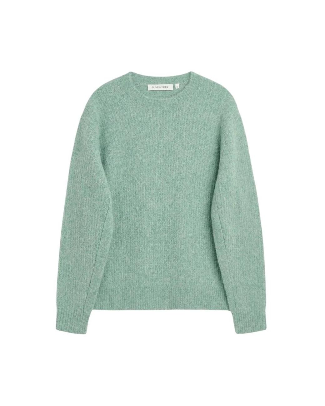 sunflower Green Round-Neck Knitwear for men