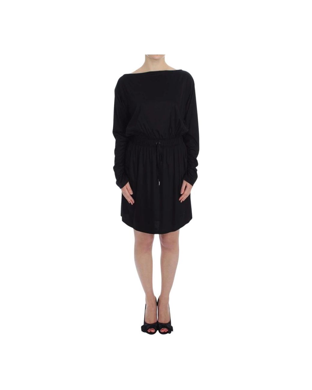 Versace Jeans Couture Short Dresses in Black | Lyst