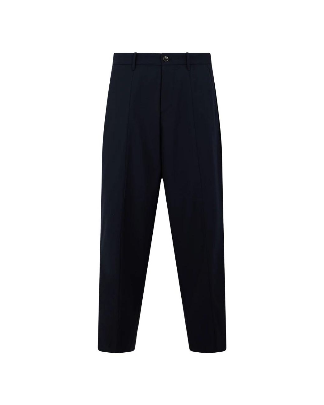 Nine:inthe:morning Blue Cropped Trousers for men