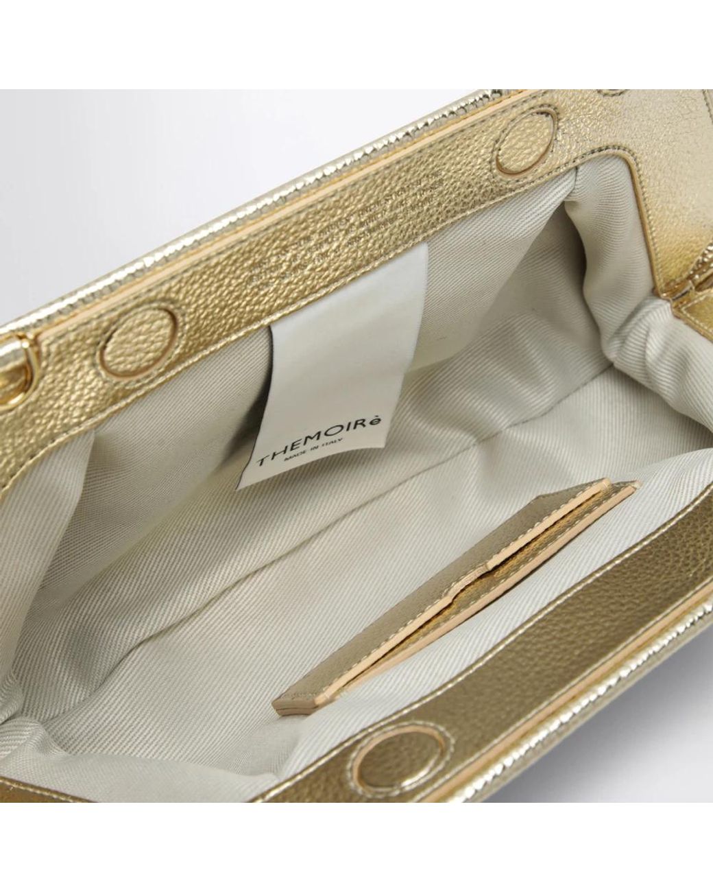 THEMOIRÈ Metallic Clutches