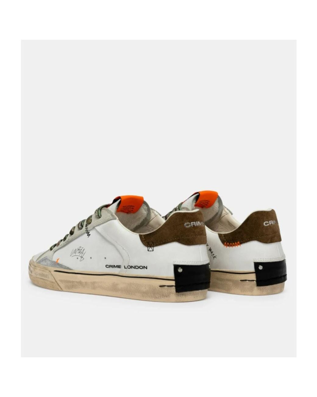 Crime London Brown Sneakers for men
