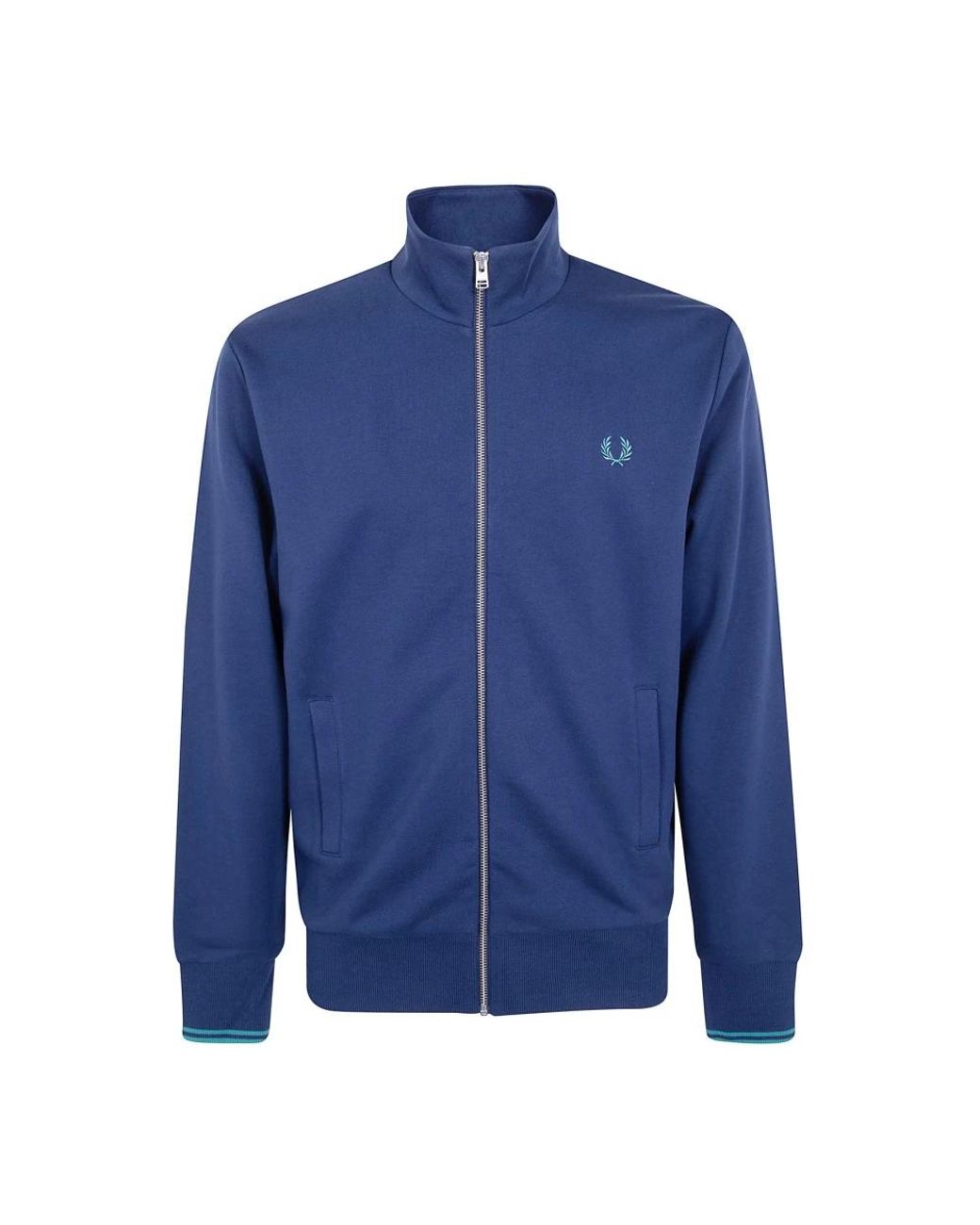 Zip-Throughs Fred Perry de hombre de color Blue