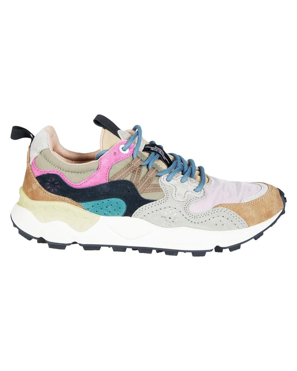 Sneakers Flower Mountain de color Blue