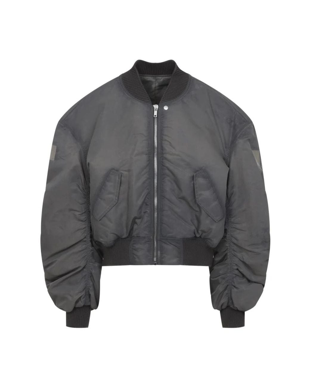 Rick Owens Gray Bomber Jackets for men