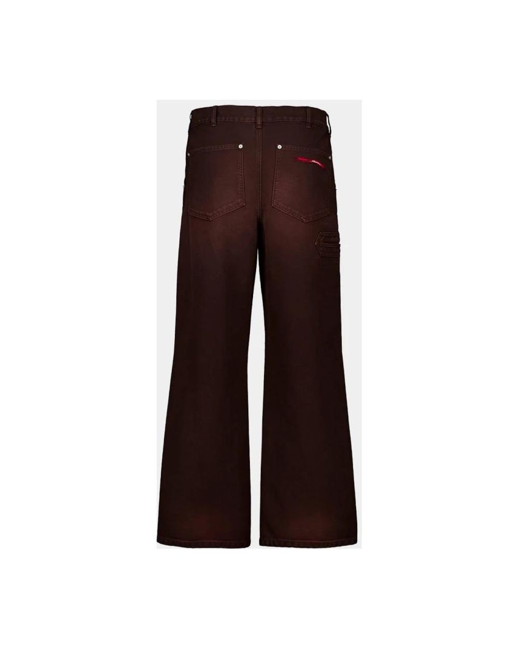 Marni Brown Wide Jeans for men