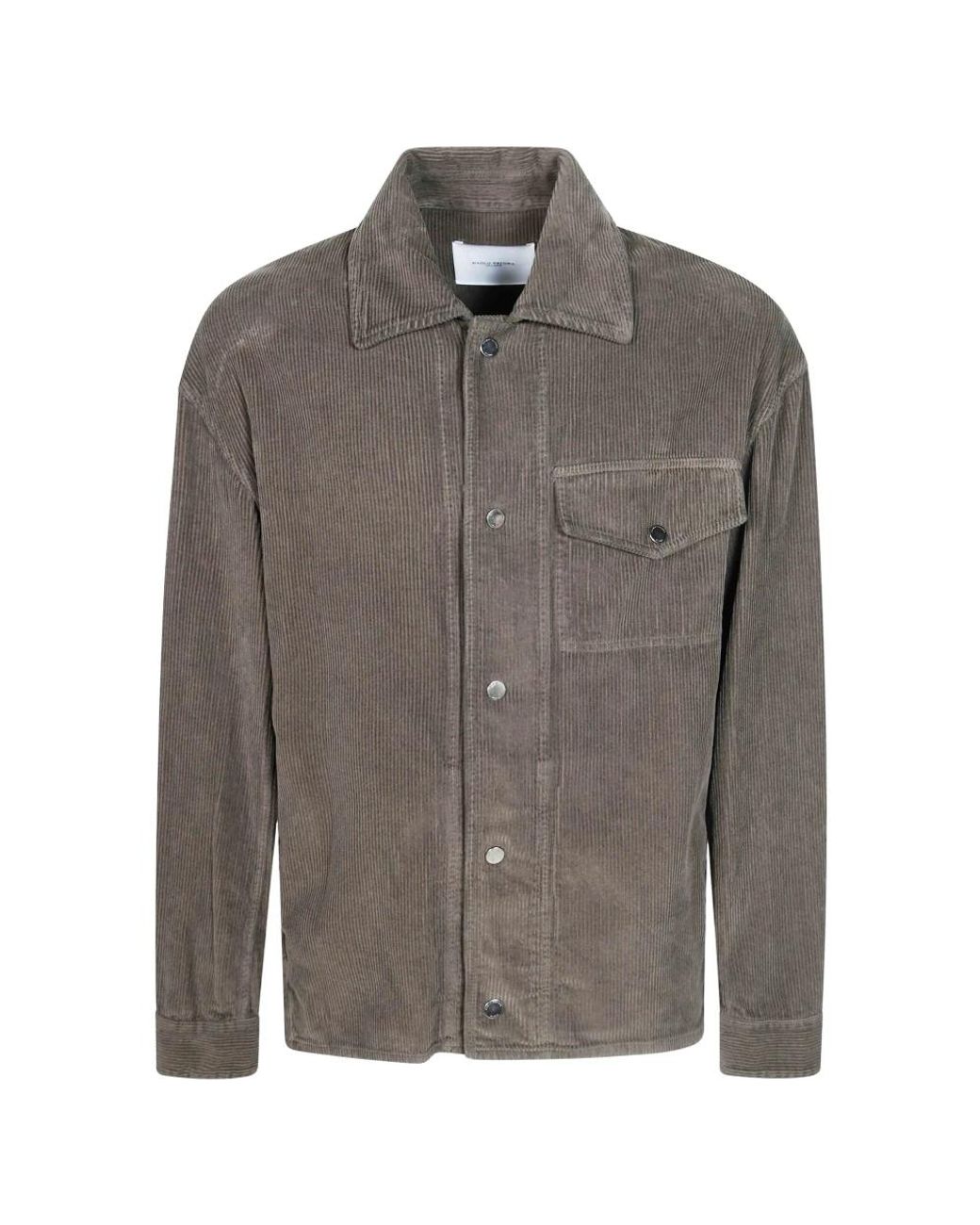 Paolo Pecora Gray Casual Shirts for men