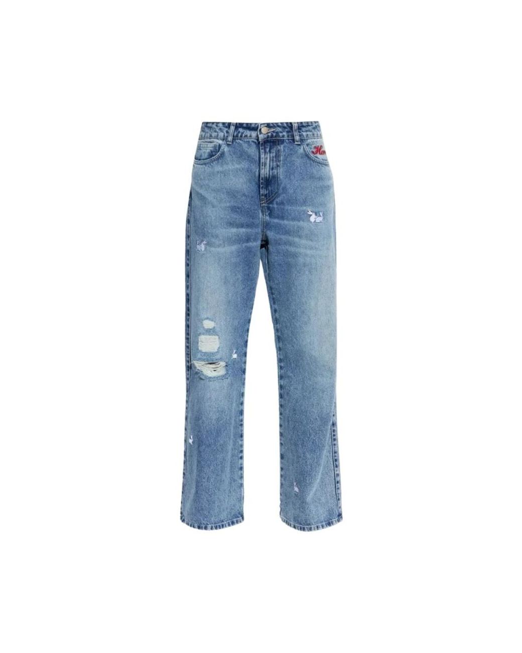 Carne Bollente Blue Flared Jeans