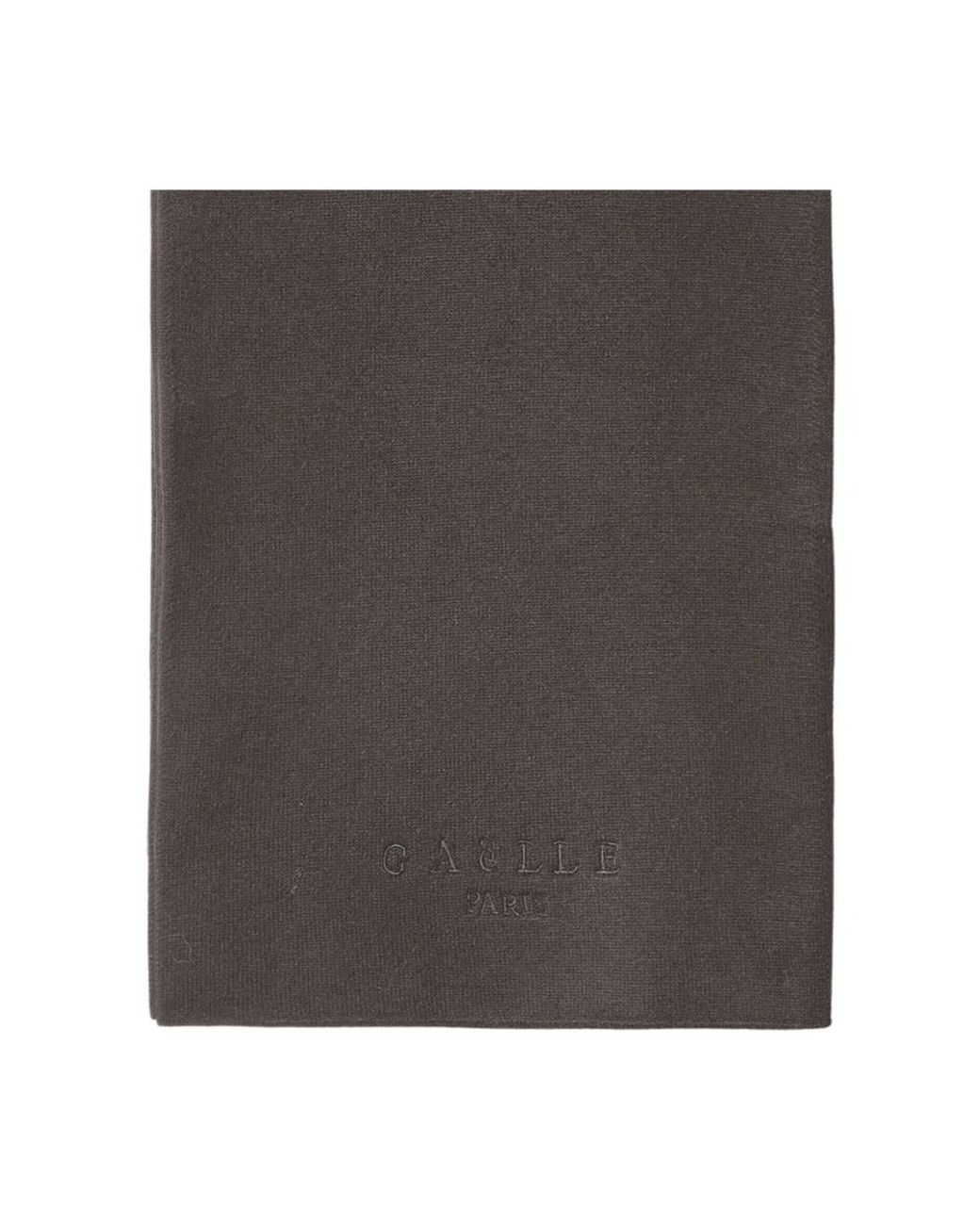 Gaelle Paris Brown Scarves