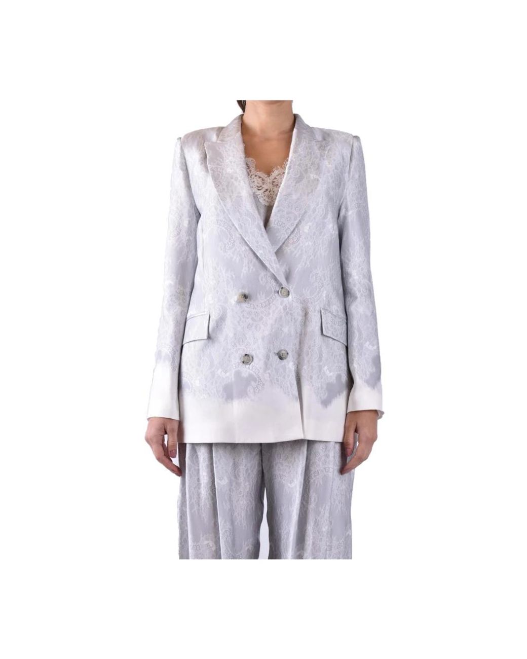 Ermanno Scervino Blue Blazers