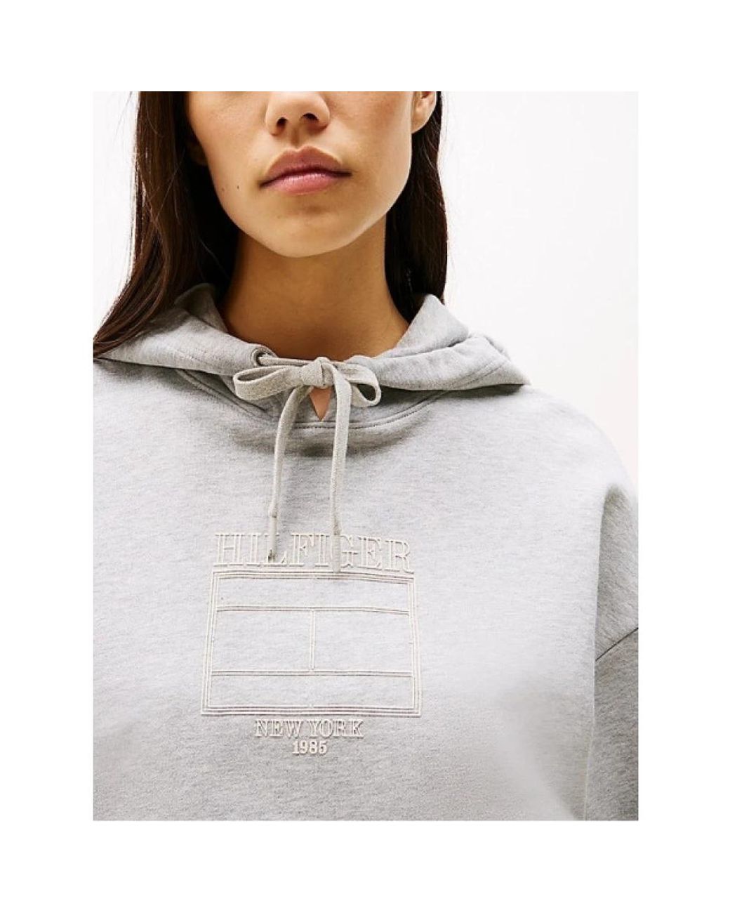 Tommy Hilfiger Gray Hoodies