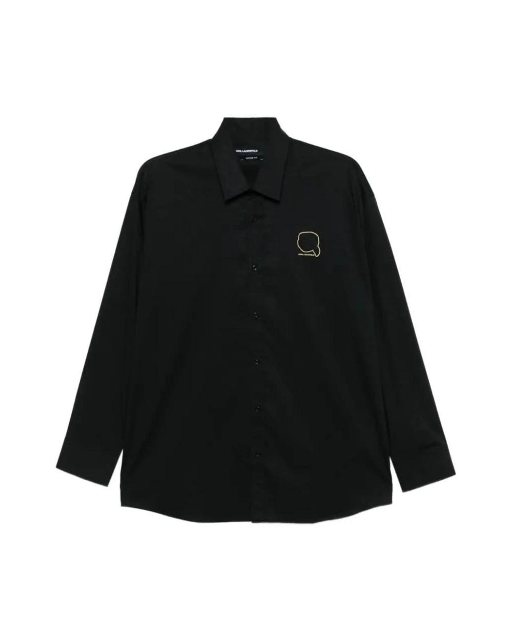 Karl Lagerfeld Black Casual Shirts for men