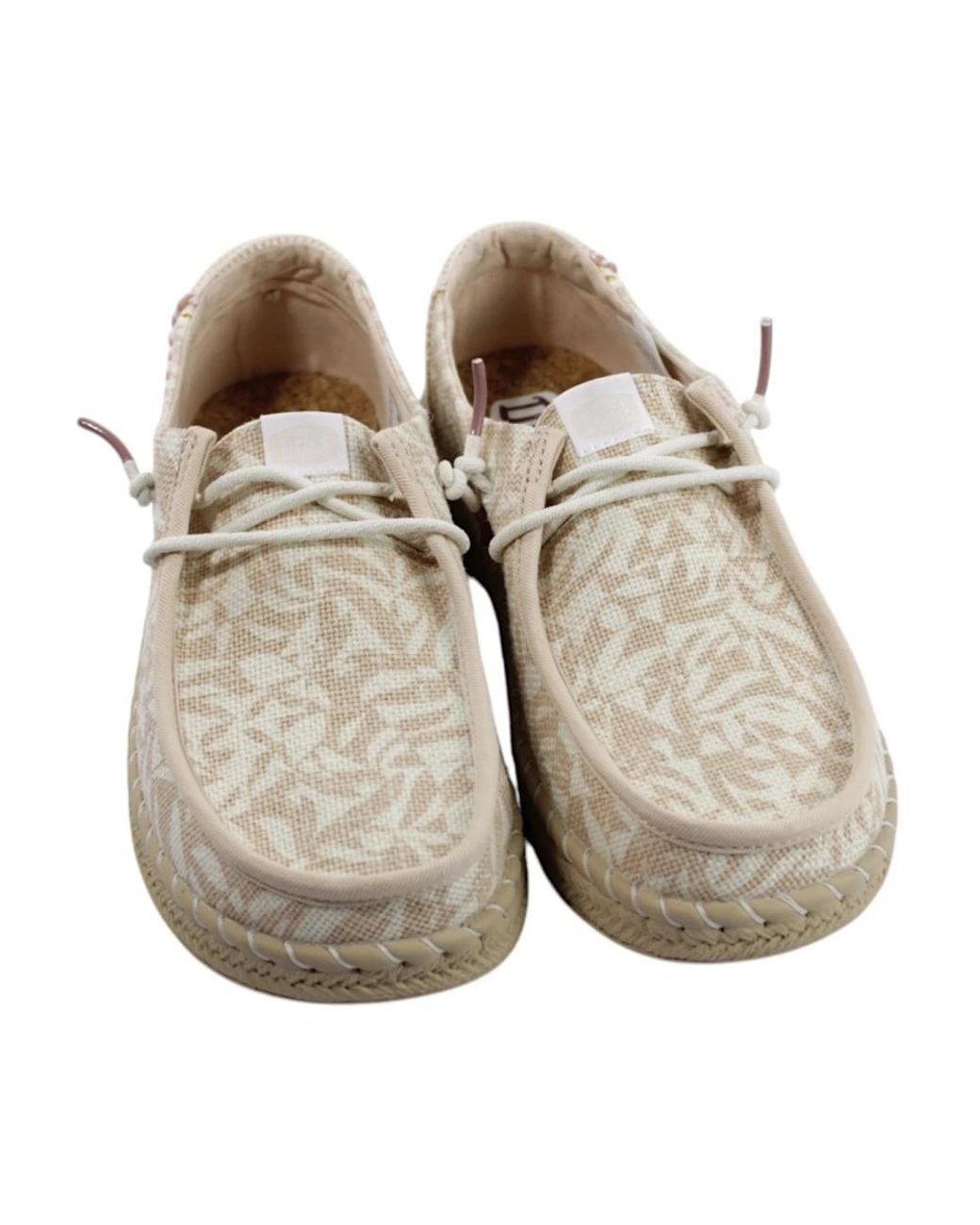 HeyDude Gray Laced Shoes