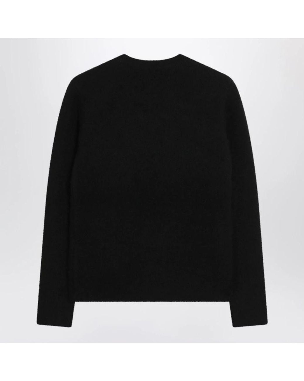 Totême Black Round-Neck Knitwear