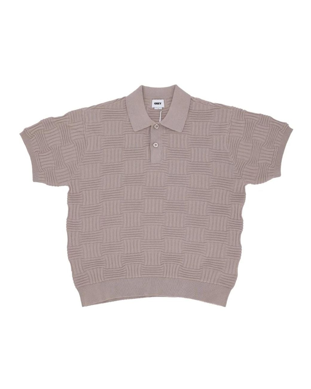 Obey Gray Polo Shirts for men