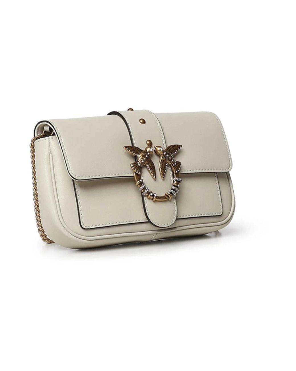 Pinko Natural Cross Body Bags