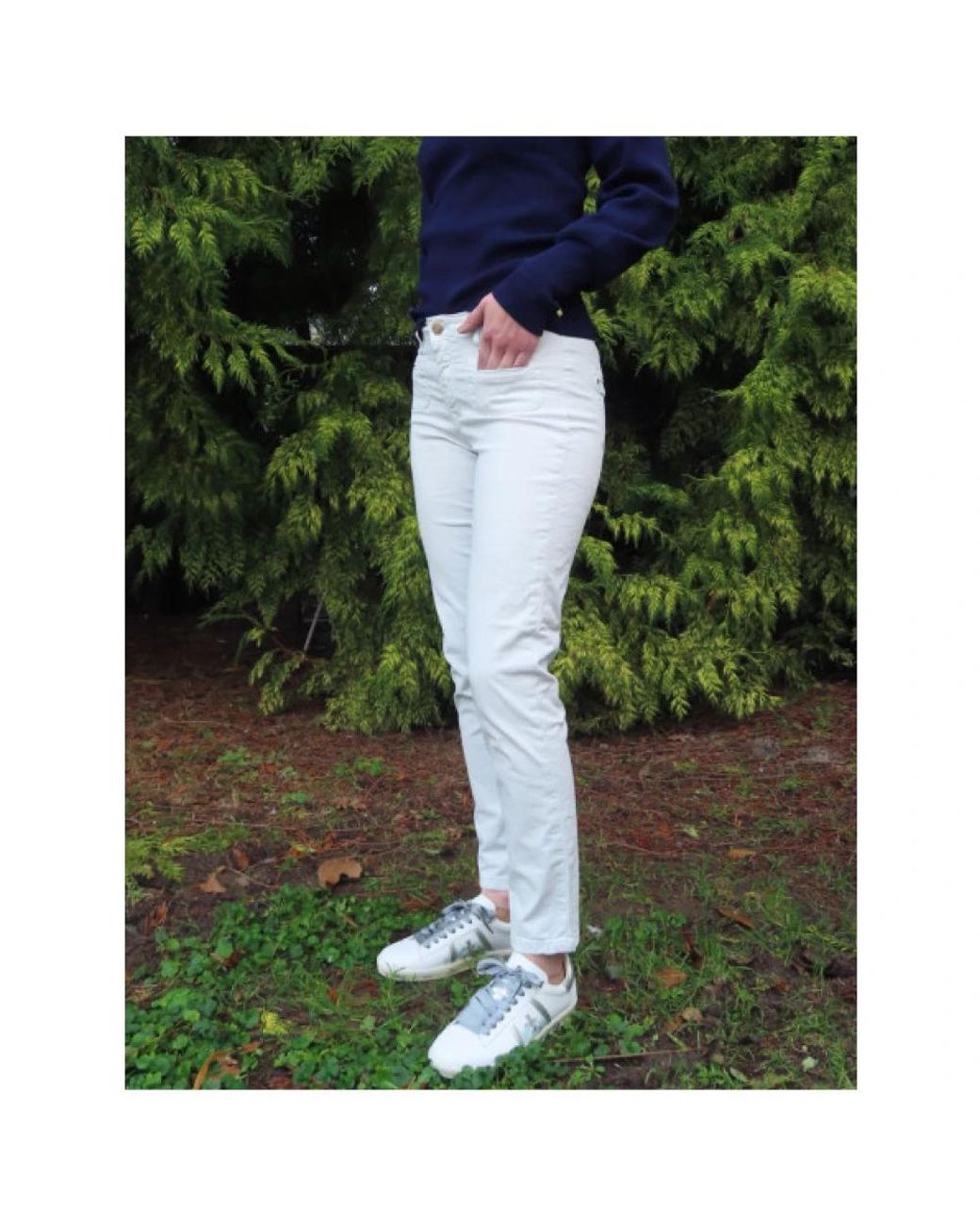 Islow Blue Slim-Fit Trousers