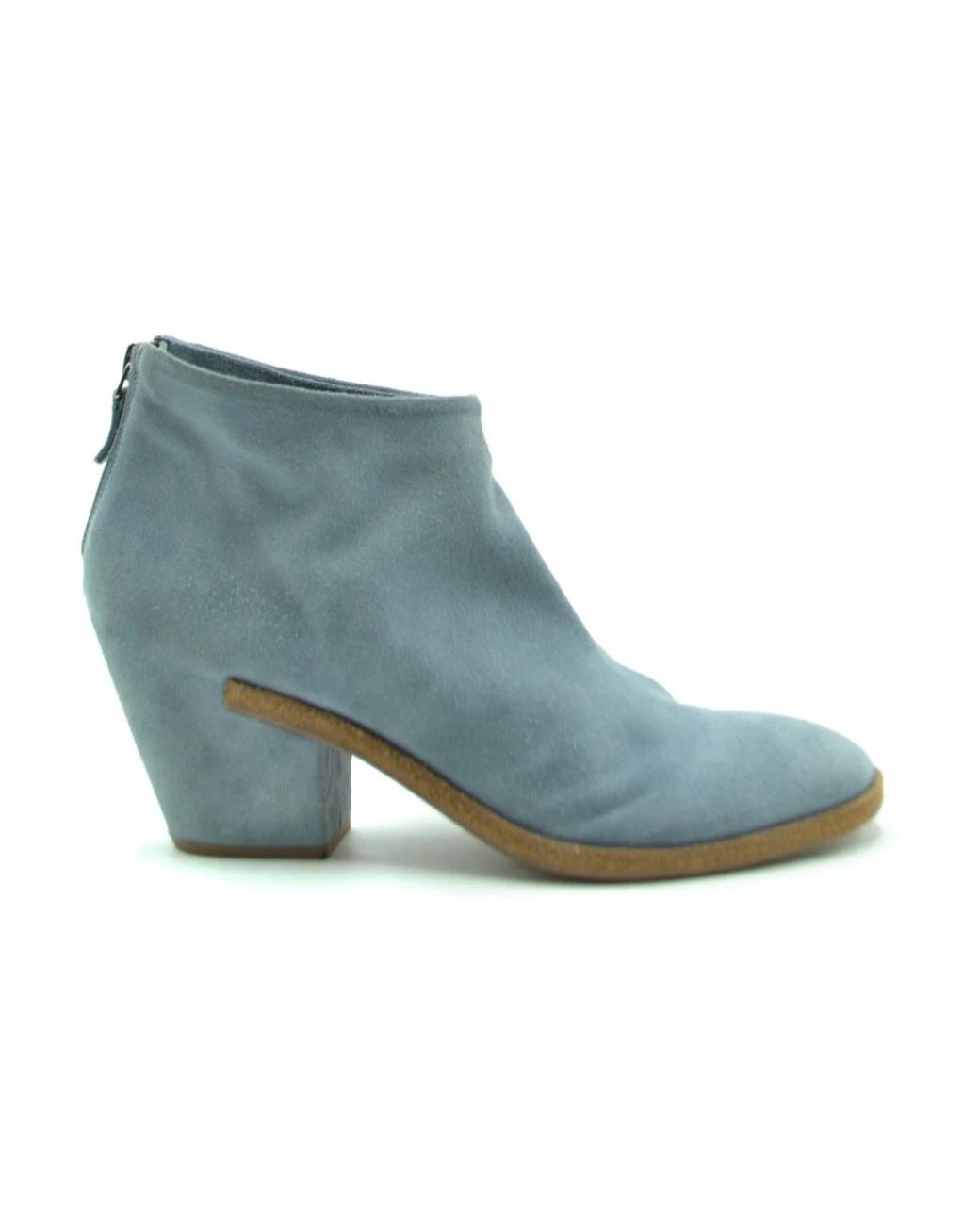 Roberto Del Carlo Blue Heeled Boots