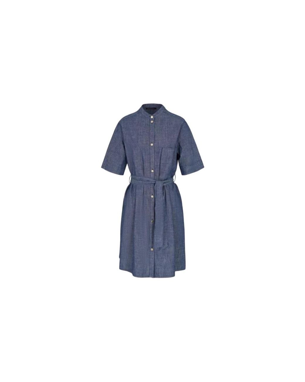 ARMANI EXCHANGE Blue Shirt Dresses