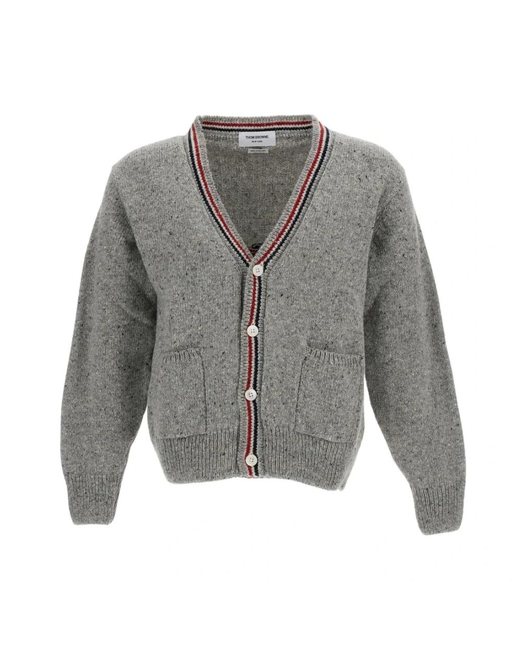 Cardigans di Thom Browne in Gray da Uomo