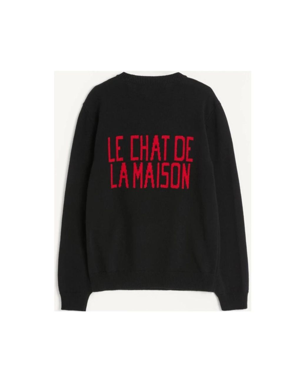 Valentino Black Round-Neck Knitwear for men