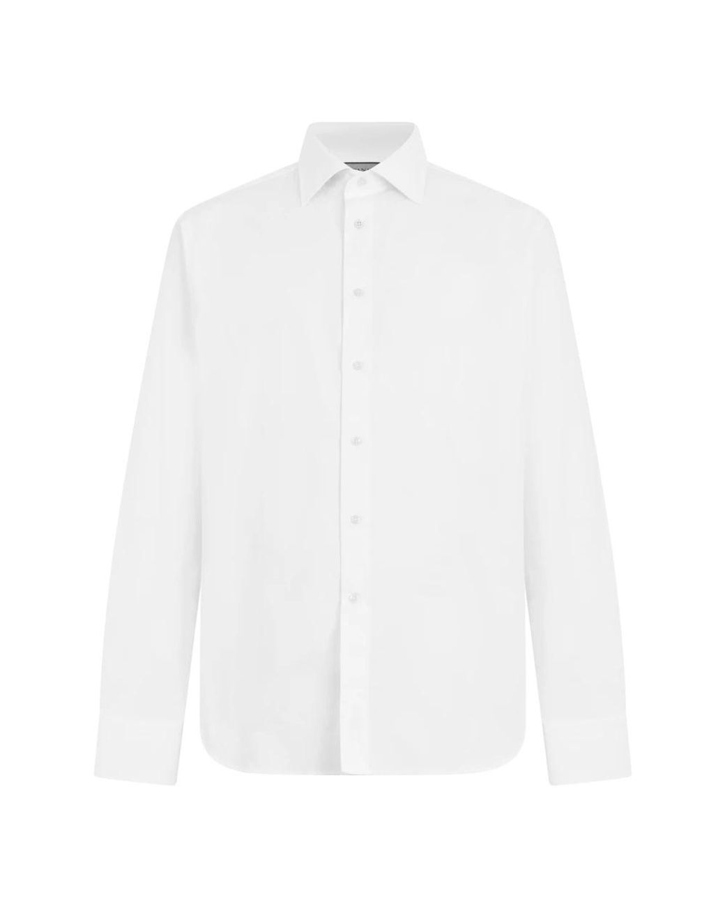 Canali White Formal Shirts for men