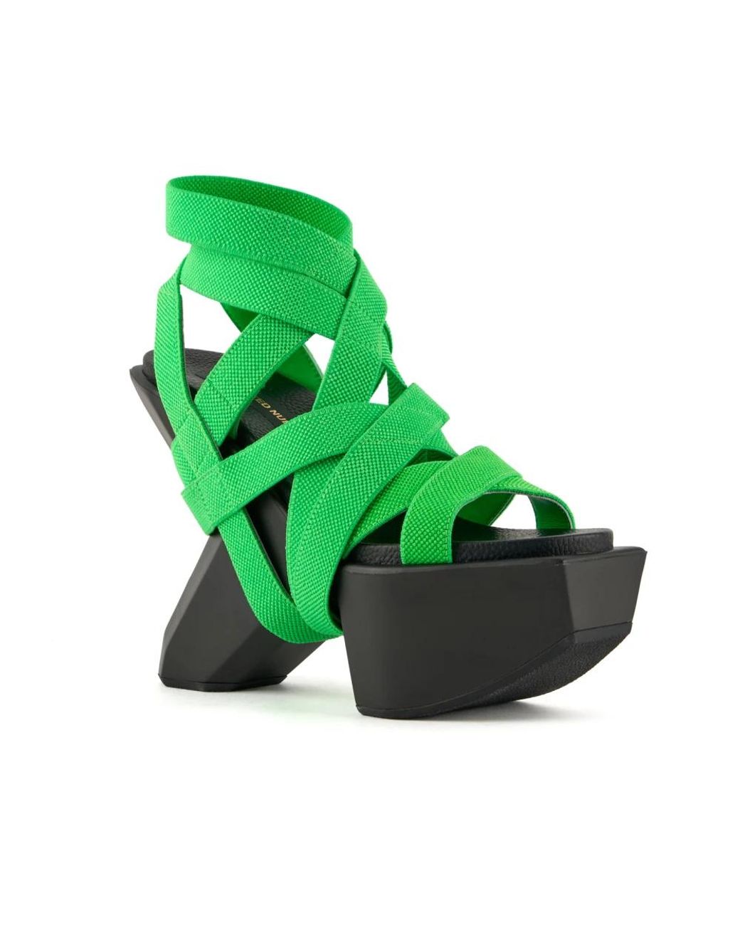 United Nude Green High Heel Sandals
