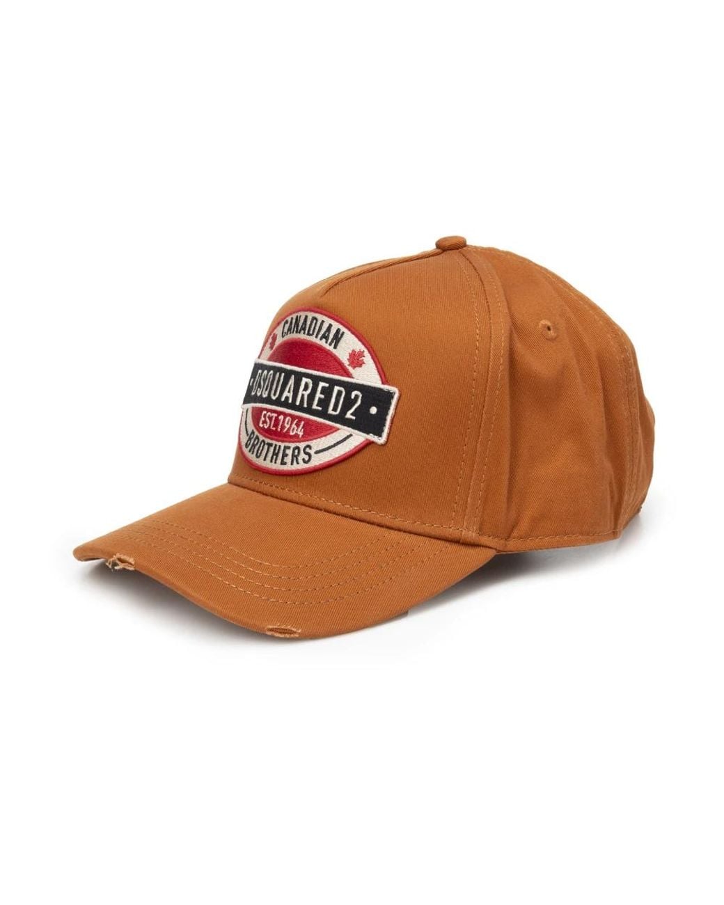 DSquared² Orange Caps for men