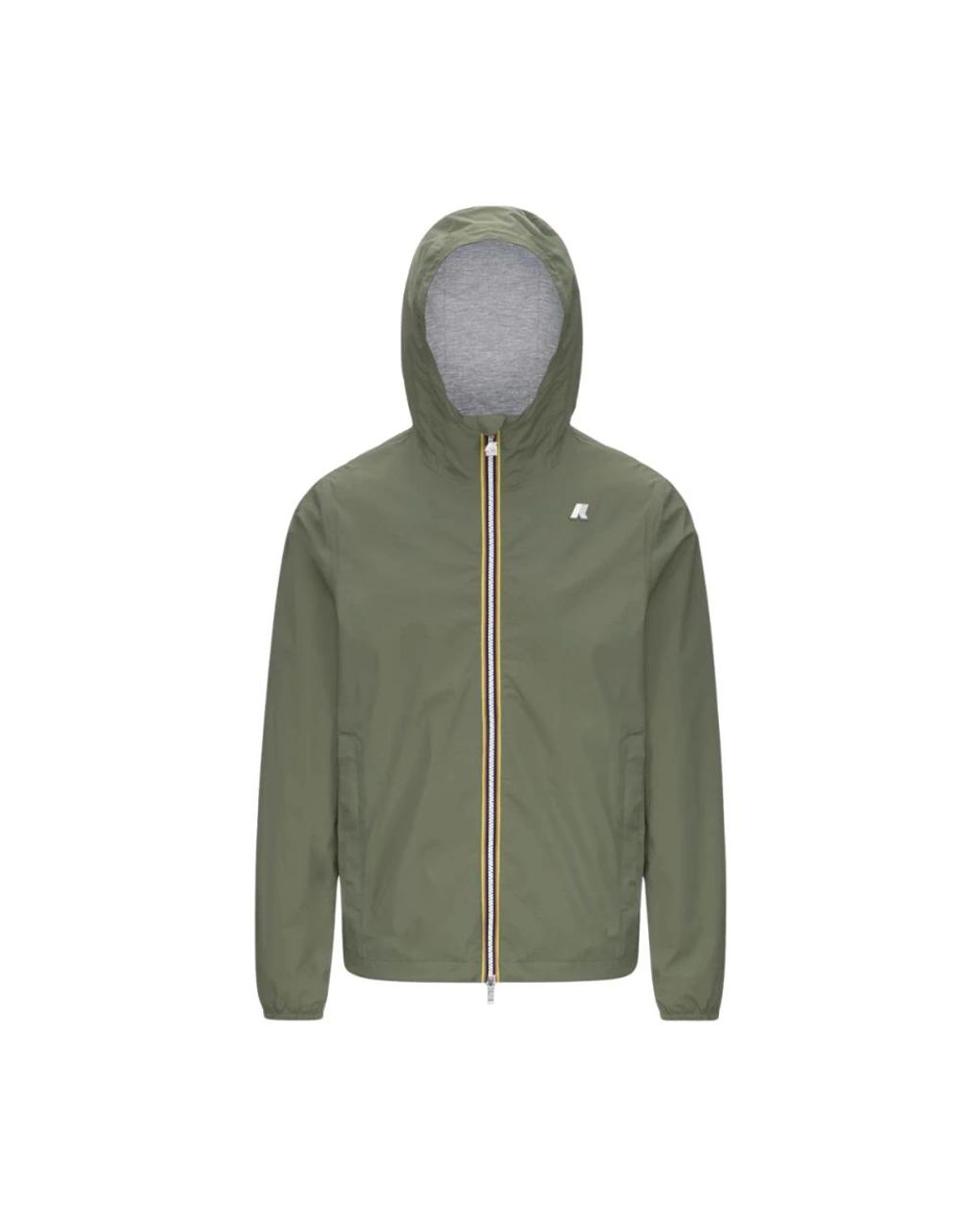 K-Way Jack Stretch Nylon Jersey in het Green voor heren
