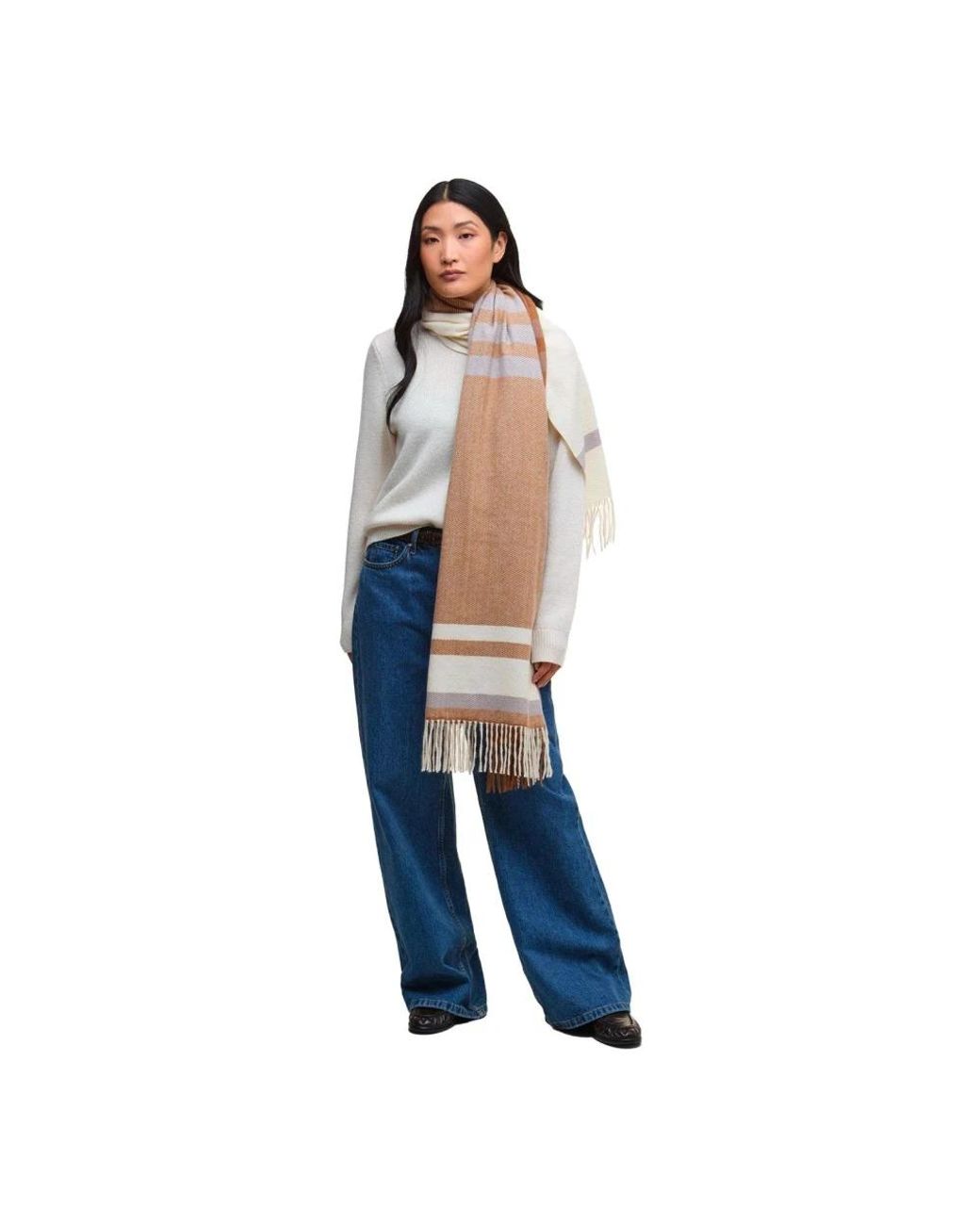 Barbour Brown Harriet Scarf