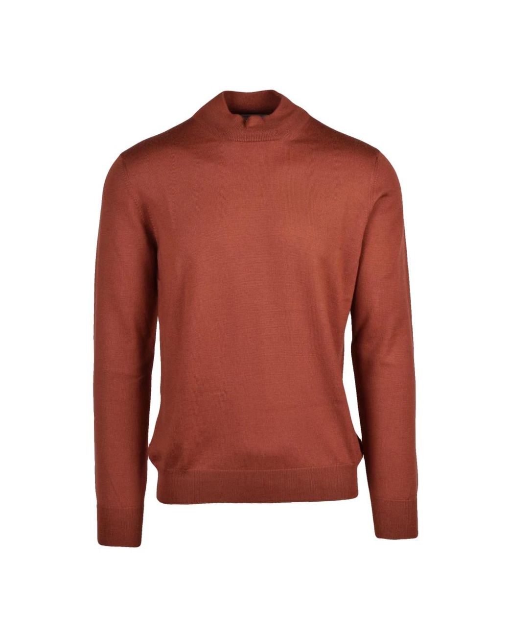 Gran Sasso Red Turtlenecks for men
