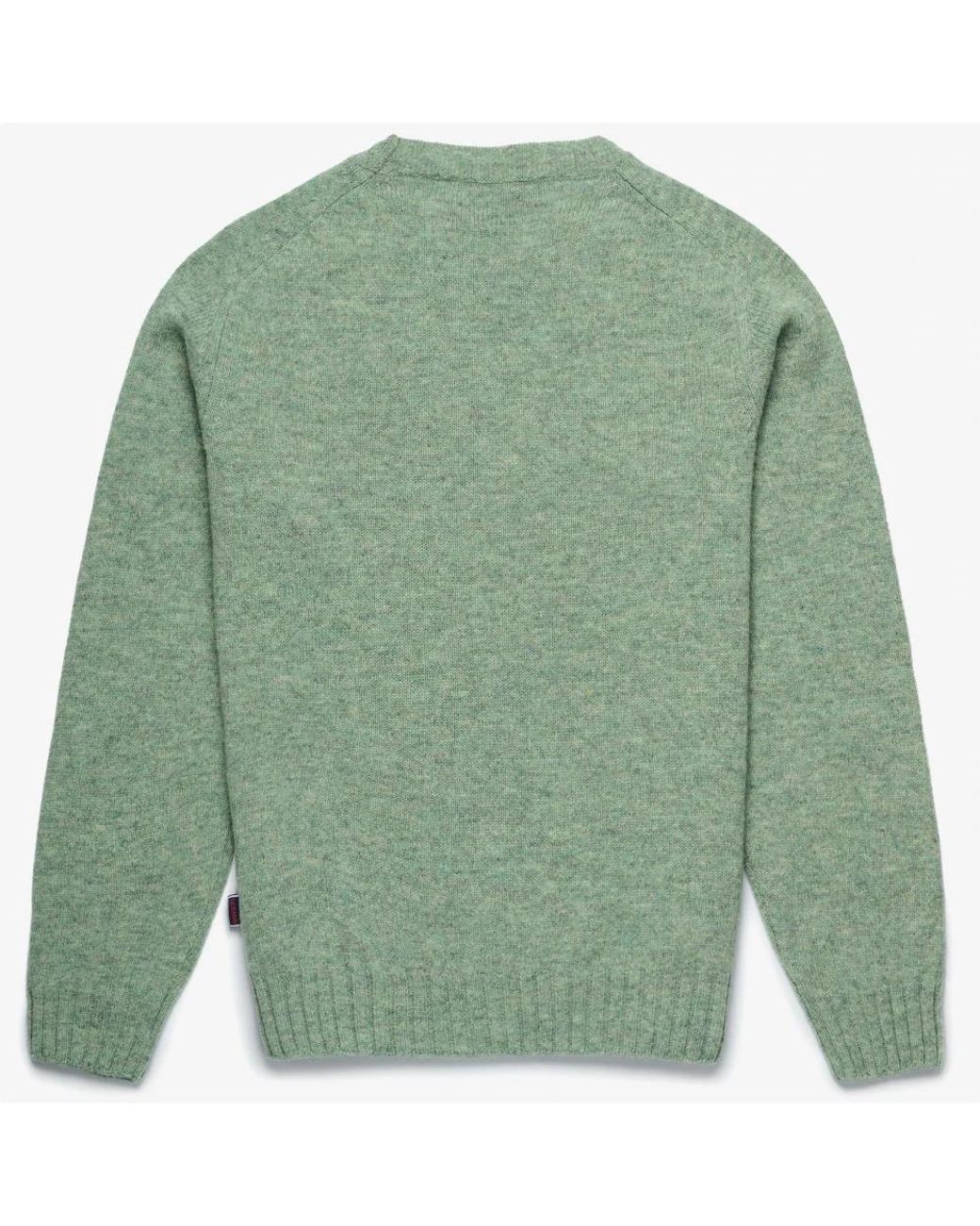 Sebago Green Round-Neck Knitwear for men