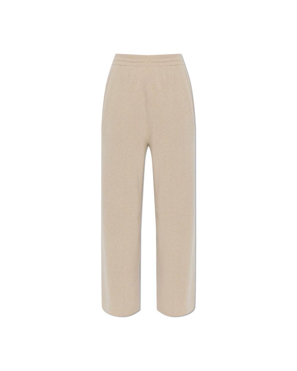 Lanvin Natural Straight Trousers